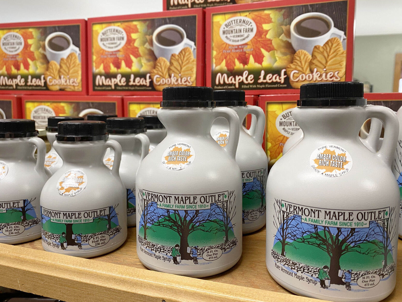 VT Maple Outlet syrup